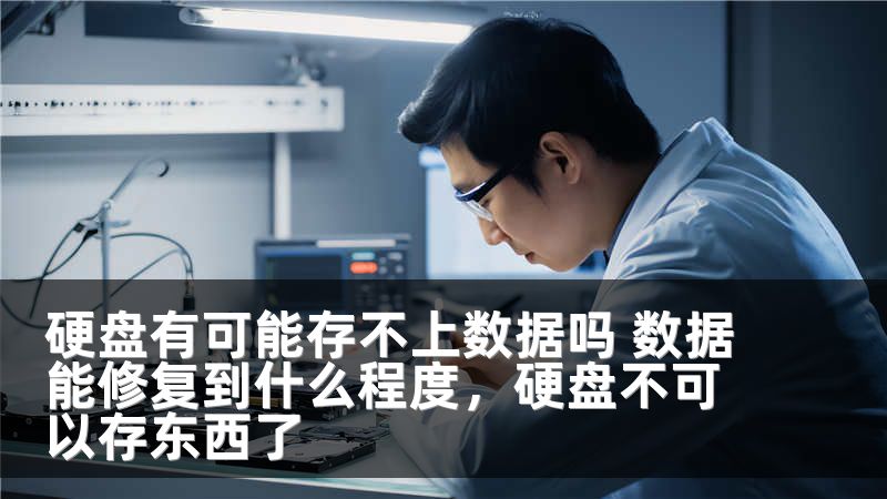 硬盘有可能存不上数据吗 数据能修复到什么程度，硬盘不可以存东西了