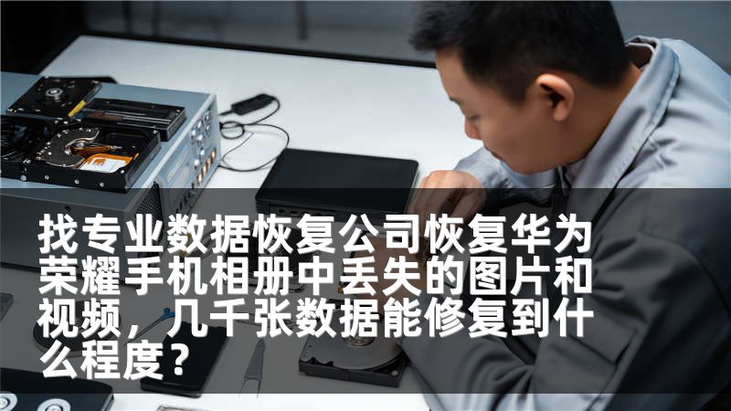 找专业数据恢复公司恢复华为荣耀手机相册中丢失的图片和视频,几千张数据能修复到什么程度?