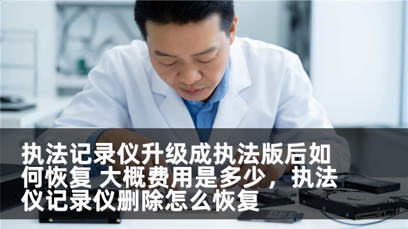 执法记录仪升级成执法版后如何恢复 大概费用是多少，执法仪记录仪删除怎么恢复
