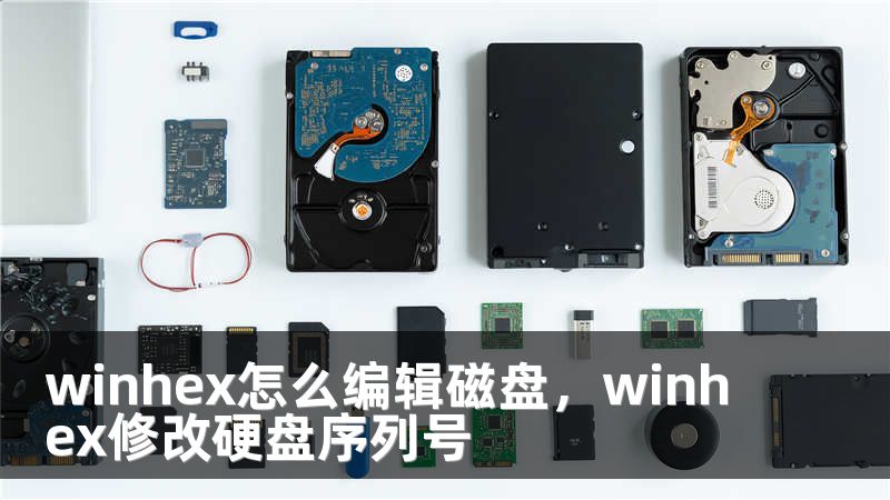 winhex怎么编辑磁盘，winhex修改硬盘序列号