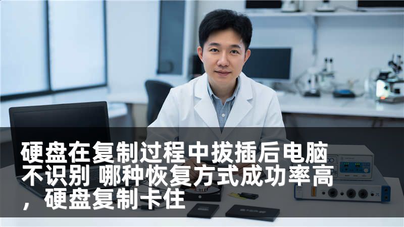 硬盘在复制过程中拔插后电脑不识别 哪种恢复方式成功率高，硬盘复制卡住