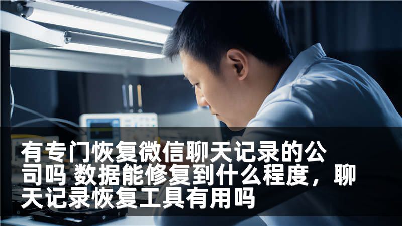有专门恢复微信聊天记录的公司吗 数据能修复到什么程度，聊天记录恢复工具有用吗
