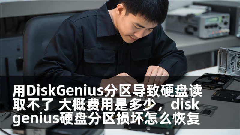 用DiskGenius分区导致硬盘读取不了 大概费用是多少，diskgenius硬盘分区损坏怎么恢复