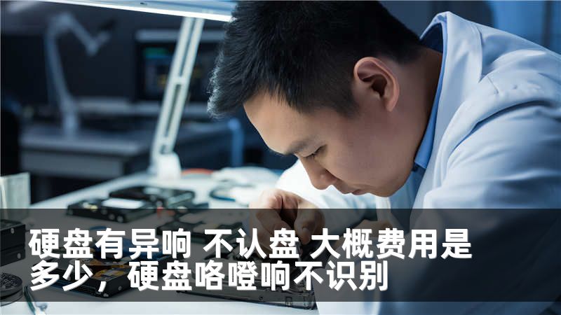 硬盘有异响 不认盘 大概费用是多少，硬盘咯噔响不识别