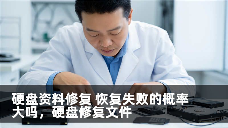 硬盘资料修复 恢复失败的概率大吗，硬盘修复文件