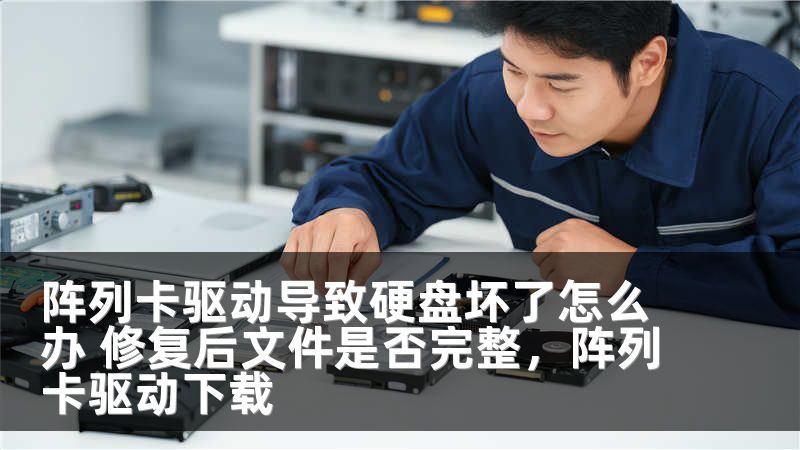 阵列卡驱动导致硬盘坏了怎么办 修复后文件是否完整,阵列卡驱动下载