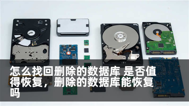 怎么找回删除的数据库 是否值得恢复,删除的数据库能恢复吗