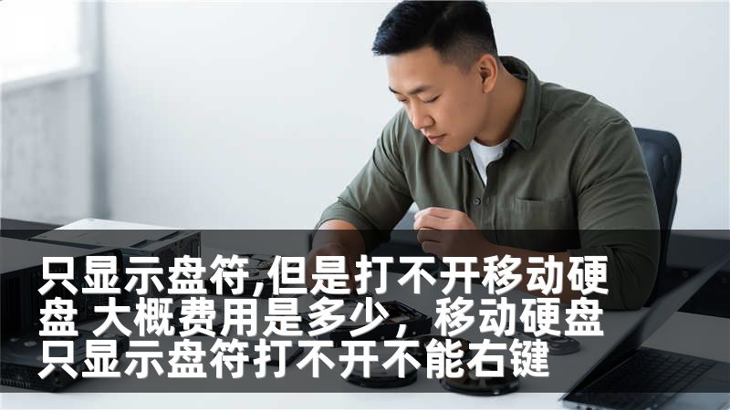 只显示盘符,但是打不开移动硬盘 大概费用是多少,移动硬盘只显示盘符打不开不能右键