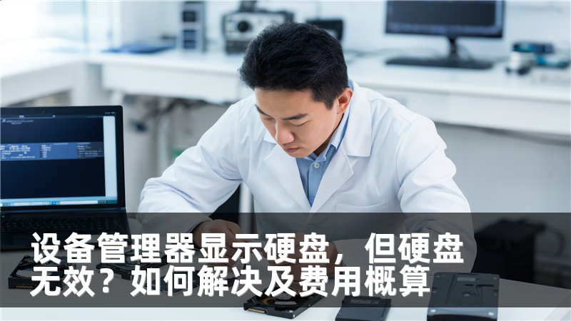 设备管理器显示硬盘，但硬盘无效？如何解决及费用概算
