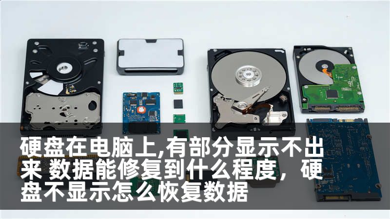 硬盘在电脑上,有部分显示不出来 数据能修复到什么程度,硬盘不显示怎么恢复数据