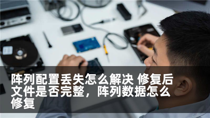 阵列配置丢失怎么解决 修复后文件是否完整，阵列数据怎么修复