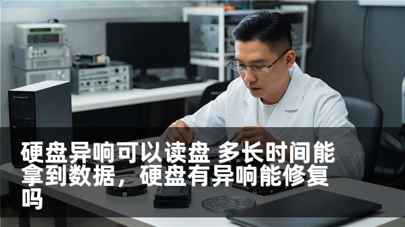 硬盘异响可以读盘 多长时间能拿到数据，硬盘有异响能修复吗