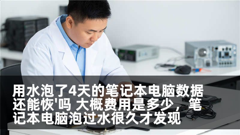 用水泡了4天的笔记本电脑数据还能恢'吗 大概费用是多少，笔记本电脑泡过水很久才发现
