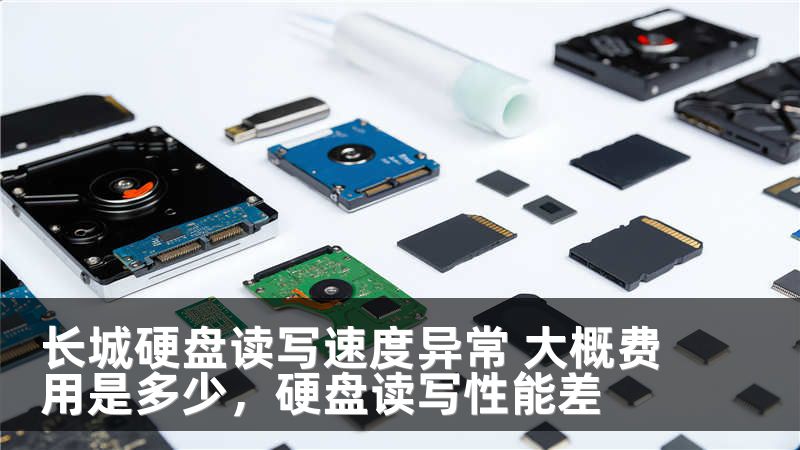 长城硬盘读写速度异常 大概费用是多少，硬盘读写性能差