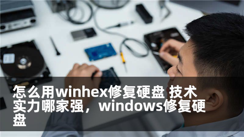 怎么用winhex修复硬盘 技术实力哪家强，windows修复硬盘
