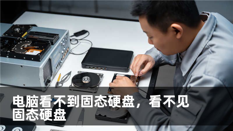 电脑看不到固态硬盘，看不见固态硬盘