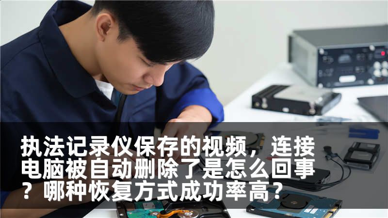 执法记录仪保存的视频，连接电脑被自动删除了是怎么回事？哪种恢复方式成功率高？