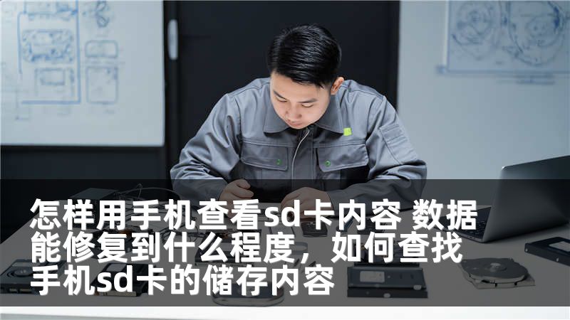 怎样用手机查看sd卡内容 数据能修复到什么程度，如何查找手机sd卡的储存内容