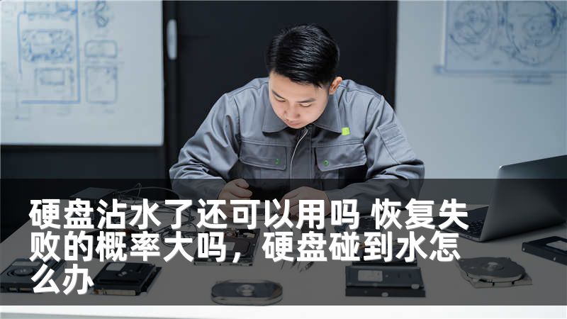 硬盘沾水了还可以用吗 恢复失败的概率大吗，硬盘碰到水怎么办
