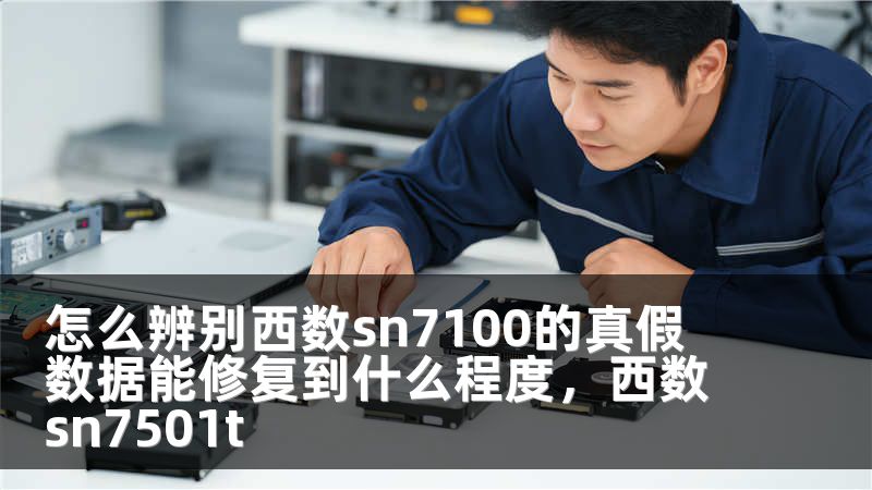 怎么辨别西数sn7100的真假 数据能修复到什么程度，西数sn7501t