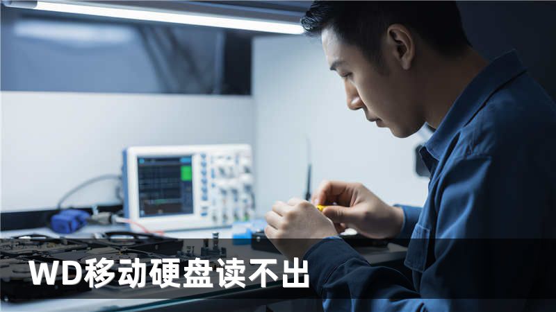WD移动硬盘读不出