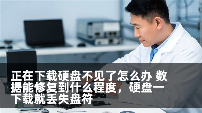 正在下载硬盘不见了怎么办 数据能修复到什么程度，硬盘一下载就丢失盘符