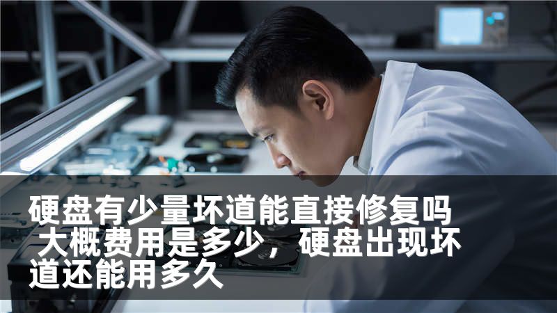 硬盘有少量坏道能直接修复吗 大概费用是多少，硬盘出现坏道还能用多久