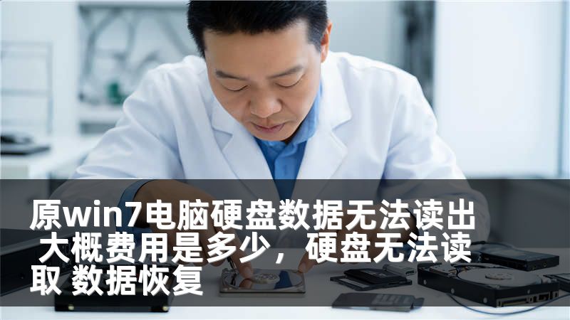原win7电脑硬盘数据无法读出 大概费用是多少，硬盘无法读取 数据恢复