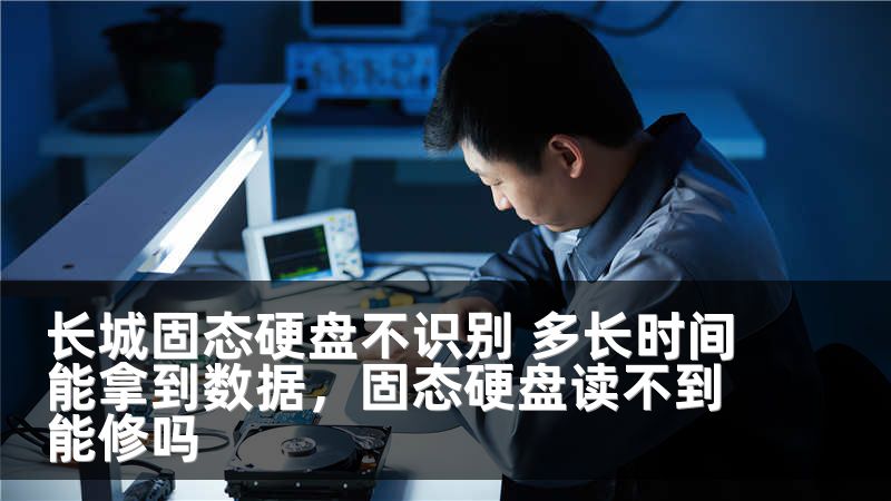长城固态硬盘不识别 多长时间能拿到数据，固态硬盘读不到能修吗