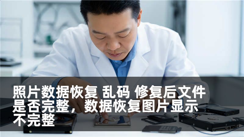 照片数据恢复 乱码 修复后文件是否完整，数据恢复图片显示不完整