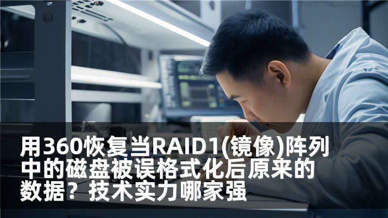 用360恢复当RAID1(镜像)阵列中的磁盘被误格式化后原来的数据？技术实力哪家强