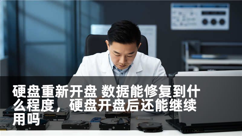 硬盘重新开盘 数据能修复到什么程度，硬盘开盘后还能继续用吗