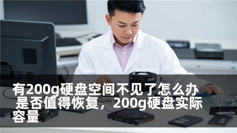 有200g硬盘空间不见了怎么办 是否值得恢复，200g硬盘实际容量