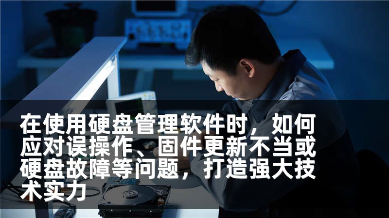 在使用硬盘管理软件时，如何应对误操作、固件更新不当或硬盘故障等问题，打造强大技术实力