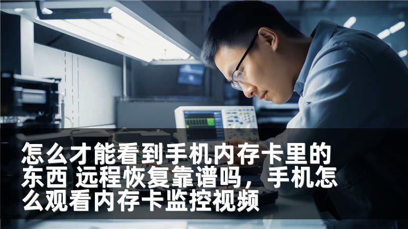 怎么才能看到手机内存卡里的东西 远程恢复靠谱吗，手机怎么观看内存卡监控视频