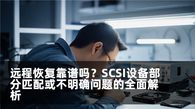 远程恢复靠谱吗？SCSI设备部分匹配或不明确问题的全面解析