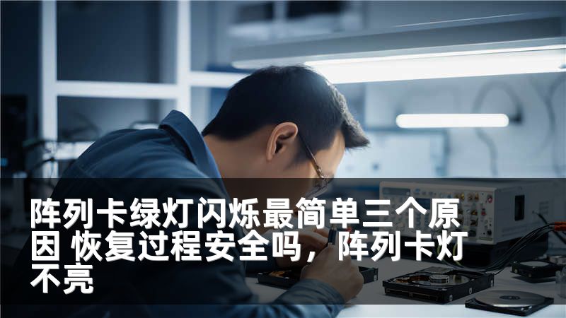 阵列卡绿灯闪烁最简单三个原因 恢复过程安全吗，阵列卡灯不亮