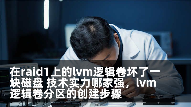 在raid1上的lvm逻辑卷坏了一块磁盘 技术实力哪家强，lvm逻辑卷分区的创建步骤