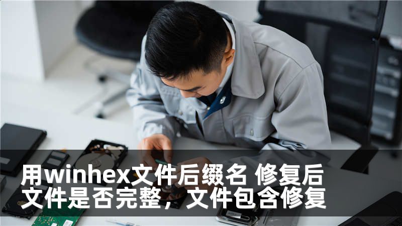 用winhex文件后缀名 修复后文件是否完整，文件包含修复