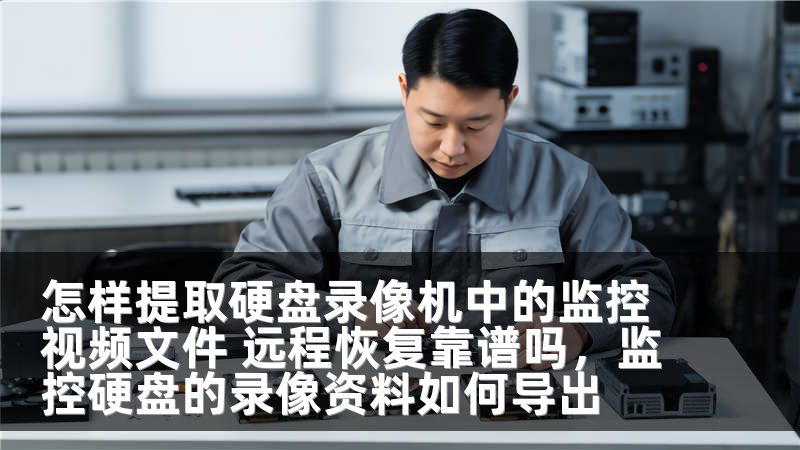 怎样提取硬盘录像机中的监控视频文件 远程恢复靠谱吗，监控硬盘的录像资料如何导出