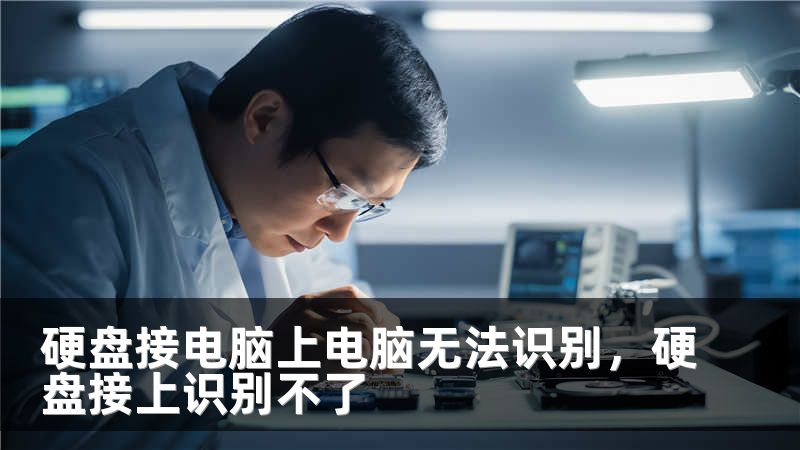 硬盘接电脑上电脑无法识别，硬盘接上识别不了