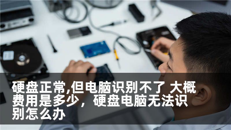 硬盘正常,但电脑识别不了 大概费用是多少，硬盘电脑无法识别怎么办
