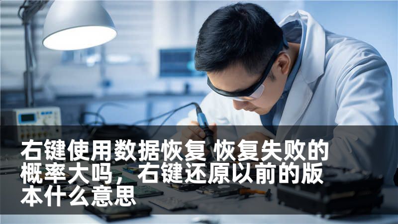 右键使用数据恢复 恢复失败的概率大吗，右键还原以前的版本什么意思