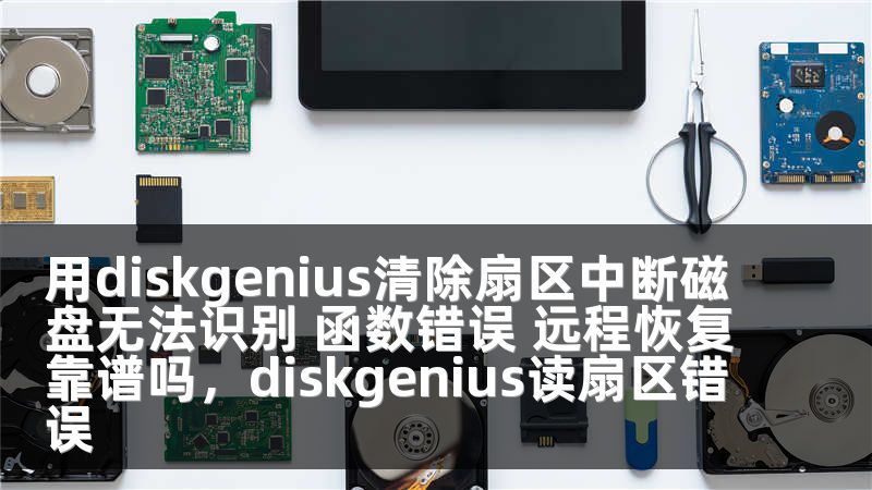 用diskgenius清除扇区中断磁盘无法识别 函数错误 远程恢复靠谱吗,diskgenius读扇区错误