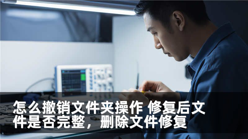 怎么撤销文件夹操作 修复后文件是否完整，删除文件修复