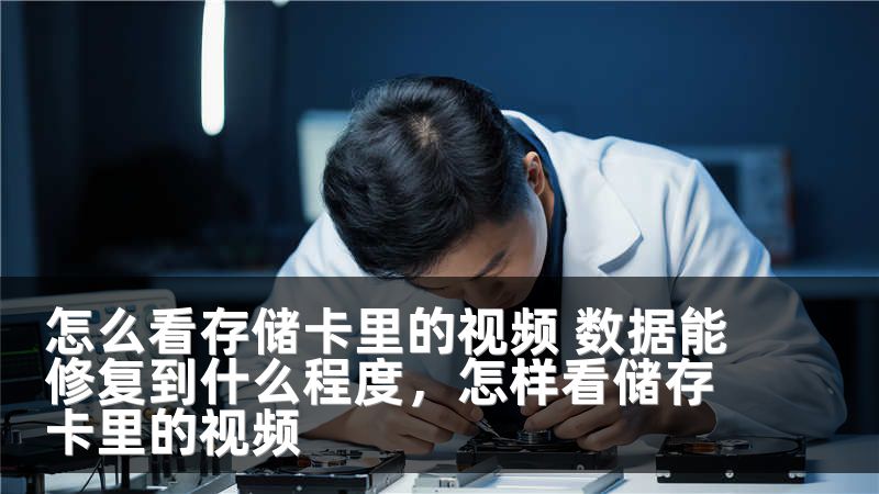 怎么看存储卡里的视频 数据能修复到什么程度，怎样看储存卡里的视频