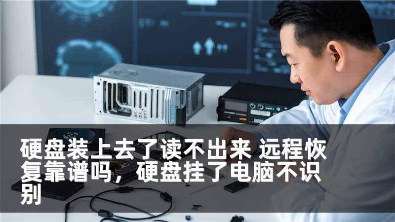 硬盘装上去了读不出来 远程恢复靠谱吗，硬盘挂了电脑不识别