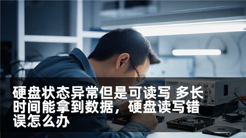 硬盘状态异常但是可读写 多长时间能拿到数据，硬盘读写错误怎么办