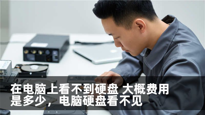 在电脑上看不到硬盘 大概费用是多少，电脑硬盘看不见