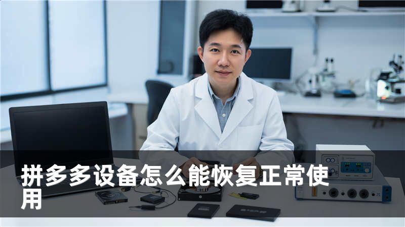 拼多多设备怎么能恢复正常使用